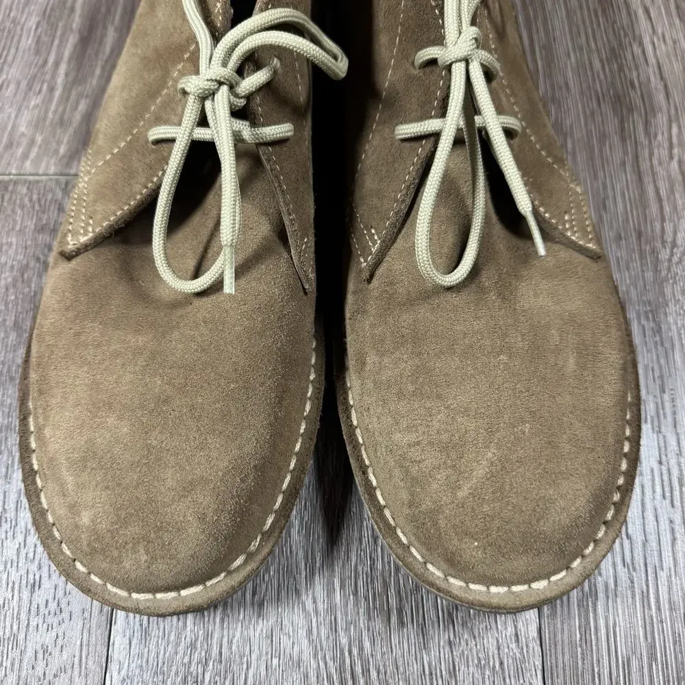 Veldskoen Suede Brown Lace Up Chukka Shoes Men's 10 US